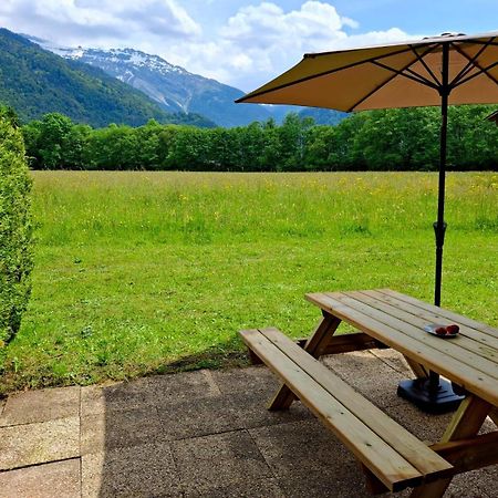 Appartement Renove T2, Vue Montagne Samoens Bagian luar foto